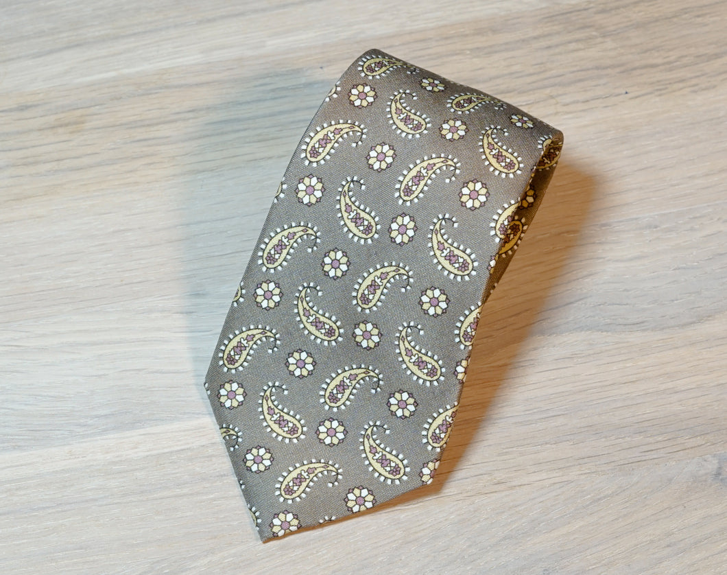 Altea-Beige-Paisley-Silk-Tie