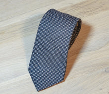 Ladda upp bild till gallerivisning, Altea-Blue-white-dotted-wool-tie
