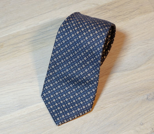 Altea-Navy-white-floral-silk-cotton-tie