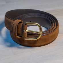 Load image into Gallery viewer, Polo Belt gold buckle
