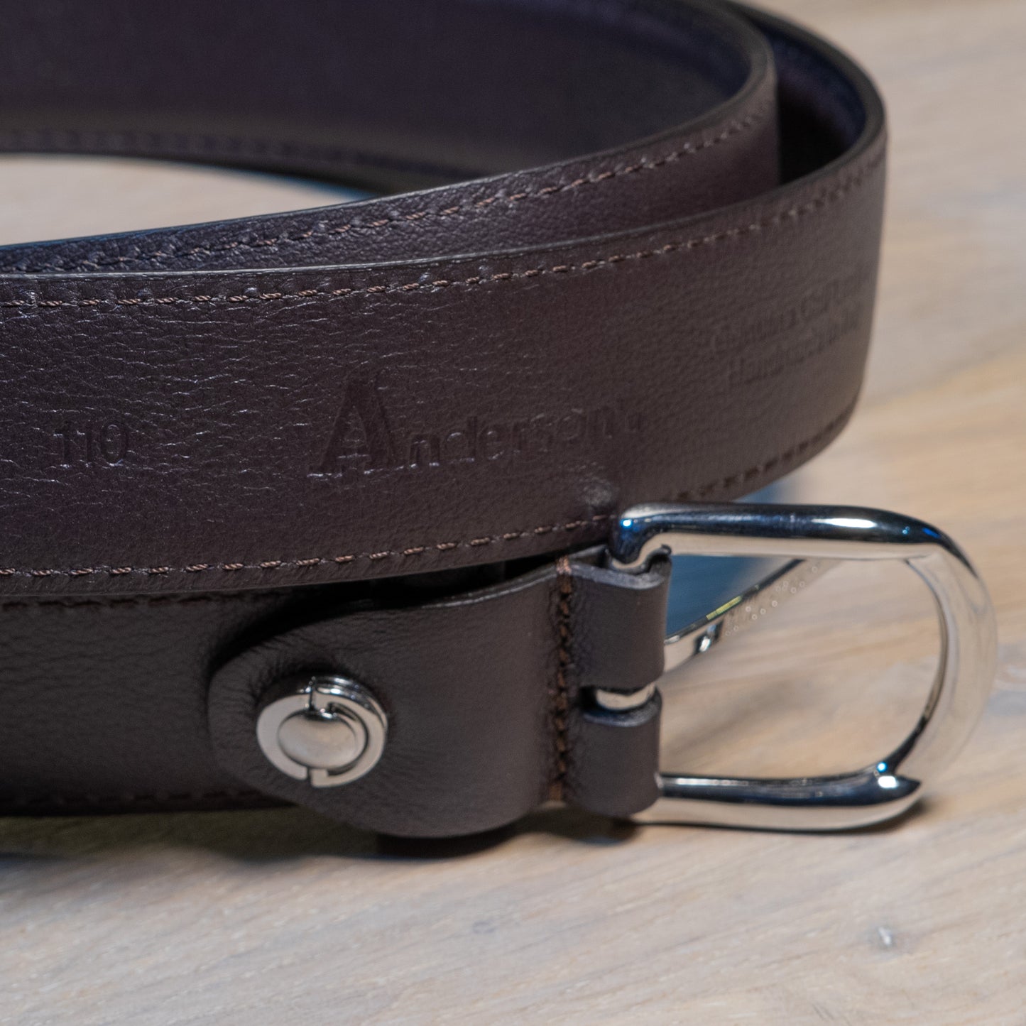 Anderson´s Dark Brown Calf Belt