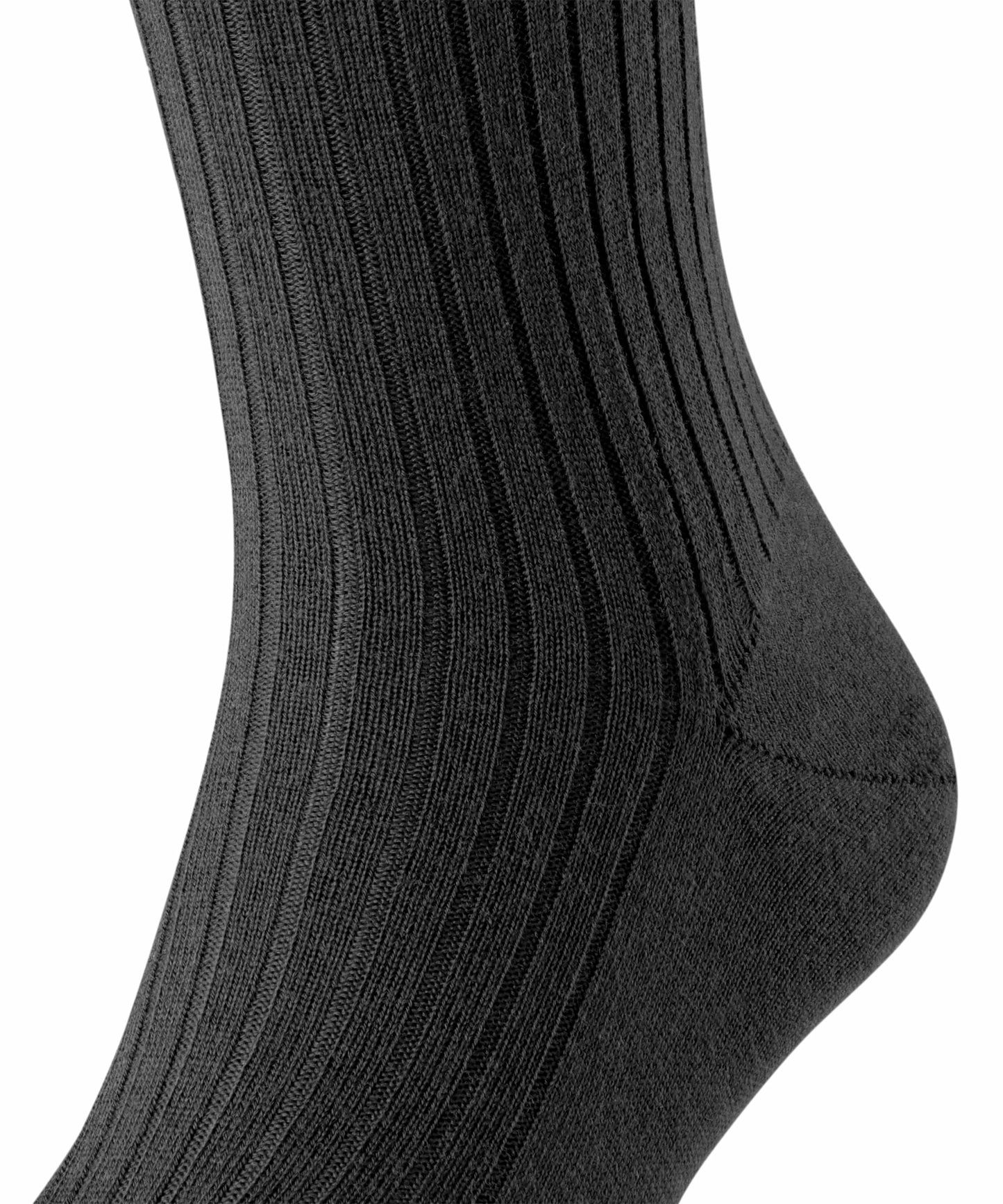 Bristol Black Wool knee-high Socks - The Bespoke Shop 